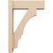 Ekena Millwork 6-in W x 18-in D x 26-in H Balboa Block Rough Cedar Woodgrain TimberThane Outlooker, Primed Tan OUTUR060X18X26BOA44RCPR - alternate 3